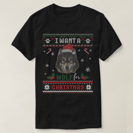 Alles, was ich zu Weihnachten Gewollt habe, ist ei T-Shirt (Design vorne)
