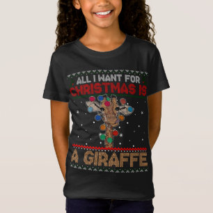 Alles, was ich zu Weihnachten Gewollt habe, ist ei T-Shirt