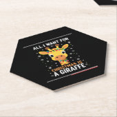 Alles, was ich zu Weihnachten Gewollt habe, ist ei Untersetzer (angewinkelt)