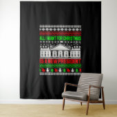 Alles, was ich zu Weihnachten Gewollt habe, ist ei Wandteppich (Beispiel)