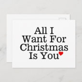 Alles, was ich zu Weihnachten Gewollt habe, ist Ih (Vorne/Hinten)