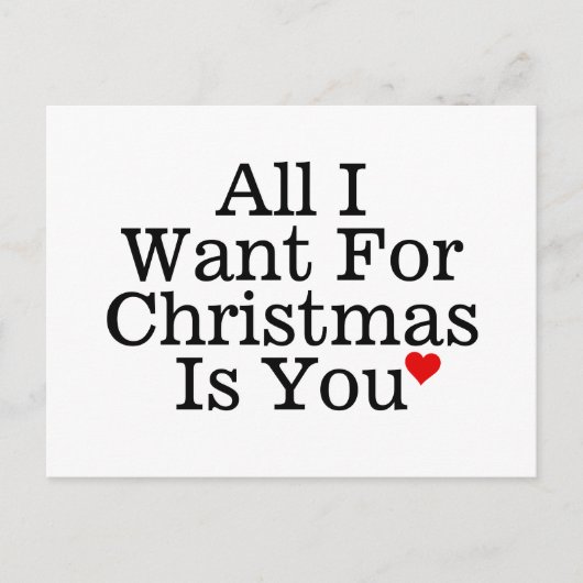 Alles, was ich zu Weihnachten Gewollt habe, ist Ih (Vorderseite)