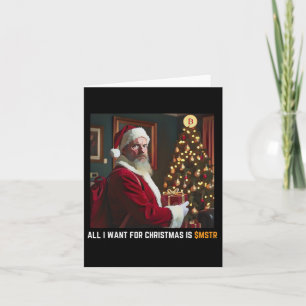 Alles, was ich zu Weihnachten Gewollt habe, ist $m Karte