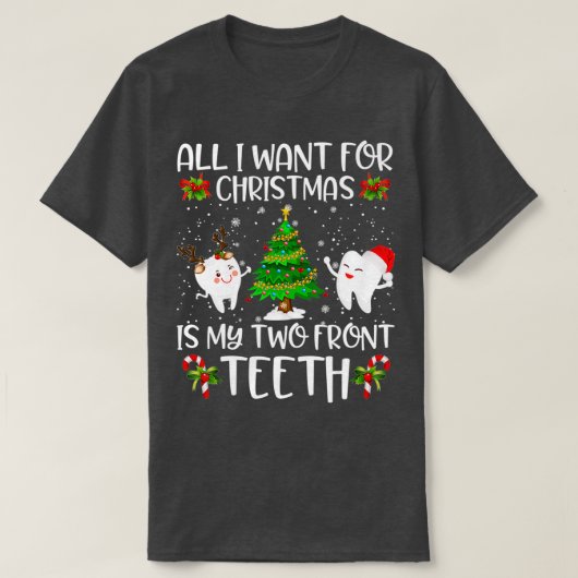 Alles, was ich zu Weihnachten gewollt habe, ist "M T-Shirt (Design vorne)