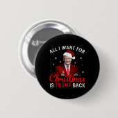 alles, was ich zu Weihnachten gewollt habe, ist me Button (Vorne & Hinten)