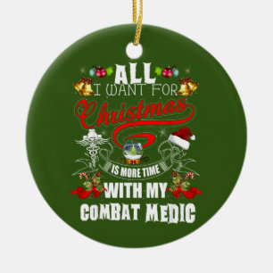 Alles, was ich zu Weihnachten Gewollt habe, ist me Keramik Ornament