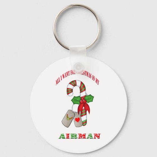 Alles, was ich zu Weihnachten Gewollt habe, ist me Schlüsselanhänger (Vorderseite)