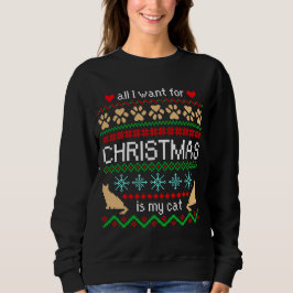Alles, was ich zu Weihnachten Gewollt habe, ist me Sweatshirt