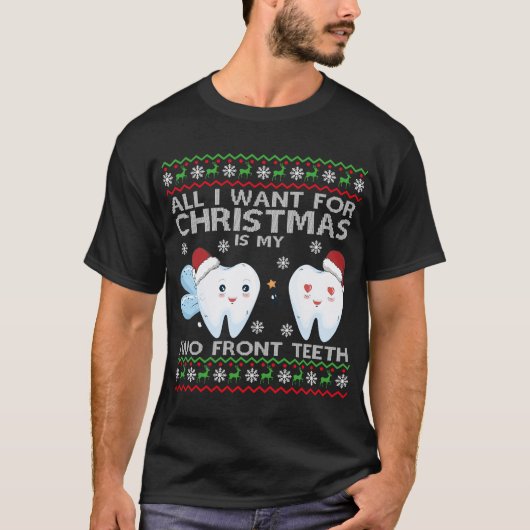 Alles, was ich zu Weihnachten gewollt habe, ist me T-Shirt (Vorderseite)
