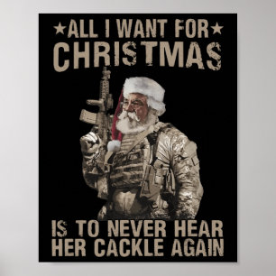 Alles, was ich zu Weihnachten Gewollt habe, ist, n Poster