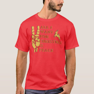 Alles, was ich zu Weihnachten Gewollt habe, ist Pe T-Shirt