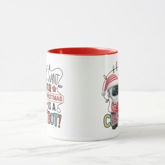 🤖 Alles, was ich zu Weihnachten Gewollt habe, ist Tasse (Zentrum)