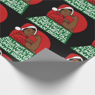 Alles, was ich zu Weihnachten gewollt habe, sind G Geschenkpapier