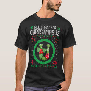 Alles, was ich zu Weihnachten Gewollt ist U Magnet T-Shirt
