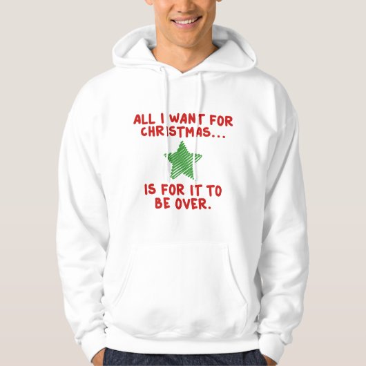 Alles, was ich zu Weihnachten hatte Hoodie (Vorderseite)