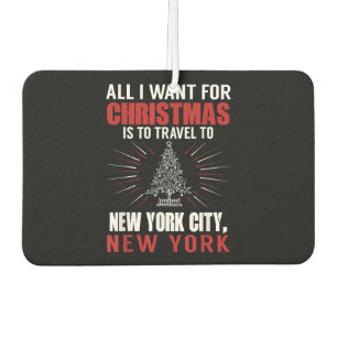 Alles, was ich zu Weihnachten nach New York City G Autolufterfrischer