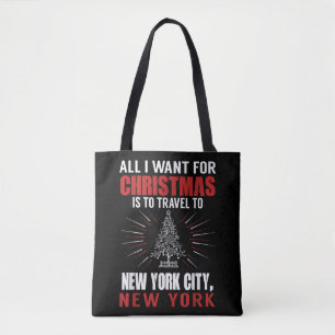 Alles, was ich zu Weihnachten nach New York City G Tasche