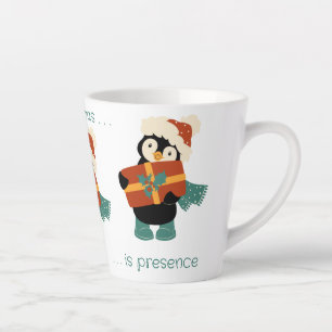 Alles, was ich zu Weihnachten Vintagen Pinguin gew Milchtasse