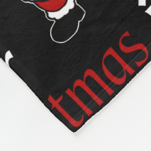 Alles, was ich zu Weihnachten/Weihnachten Gewollt Fleecedecke (Ecke)