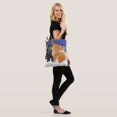ALLES WAS ICH ZU WEIHNACHTEN WILL Chow Tote oder C Tasche (Am Model)