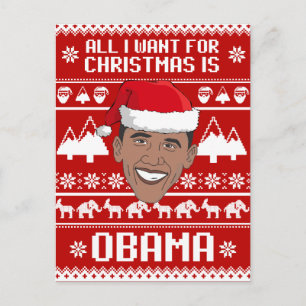 Alles, was ich zu Weihnachten will, ist Barack Oba