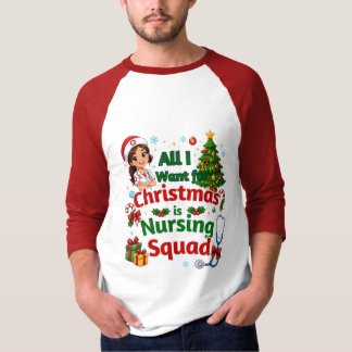Alles, was ich zu Weihnachten will, ist das Pflege T-Shirt