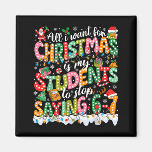 Alles, was ich zu Weihnachten will, ist, dass mein Magnet