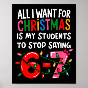 Alles, was ich zu Weihnachten will, ist, dass mein Poster