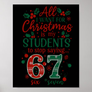 Alles, was ich zu Weihnachten will, ist, dass mein Poster