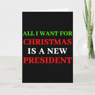 Alles, was ich zu Weihnachten will, ist ein neuer Karte