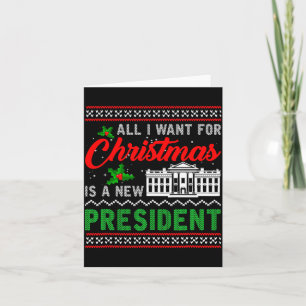 Alles, was ich zu Weihnachten will, ist ein neuer  Karte