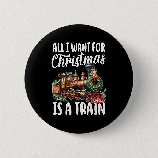Alles, was ich zu Weihnachten will, ist eine Dampf Button (Vorderseite)