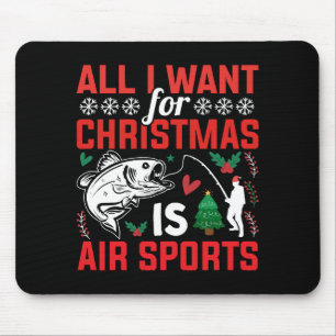 Alles, was ich zu Weihnachten will, ist Luftsport Mousepad