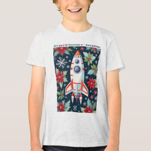 Alles, was ich zu Weihnachten will, ist More Galax Tri-Blend Shirt