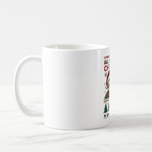 Alles, was ich zu Weihnachten will, ist Schlaf - L Kaffeetasse