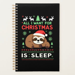 Alles, was ich zu Weihnachten will, ist Schlaf - L Planer