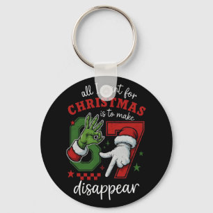 Alles, was ich zu Weihnachten will, ist Six Seven  Schlüsselanhänger