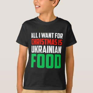 Alles, was ich zu Weihnachten will, ist ukrainisch T-Shirt