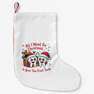 Alles, was ich zu Weihnachten will, sind deine zwe Kleiner Weihnachtsstrumpf