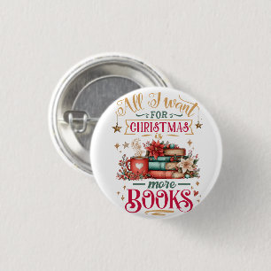 Alles, was ich zu Weihnachten will, sind mehr Büch Button