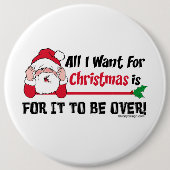 Alles, was ich zu Weihnachten wollte Button (Vorderseite)