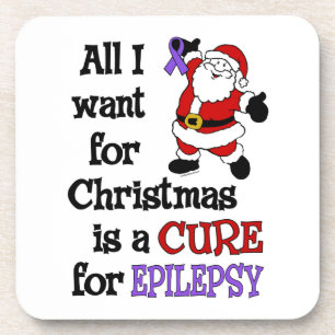 Alles, was ich zu Weihnachten Wollte... Epilepsie Untersetzer
