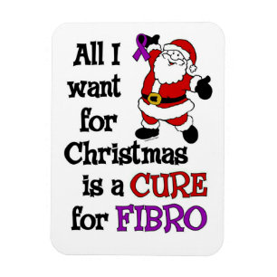 Alles, was ich zu Weihnachten Wollte.. Fibro Magnet