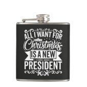 Alles, was ich zu Weihnachten Wollte Flachmann (Vorderseite)