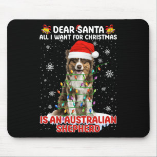 Alles, was ich zu Weihnachten Wollte, ist Australi Mousepad
