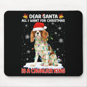 Alles, was ich zu Weihnachten Wollte, ist Cavalier Mousepad