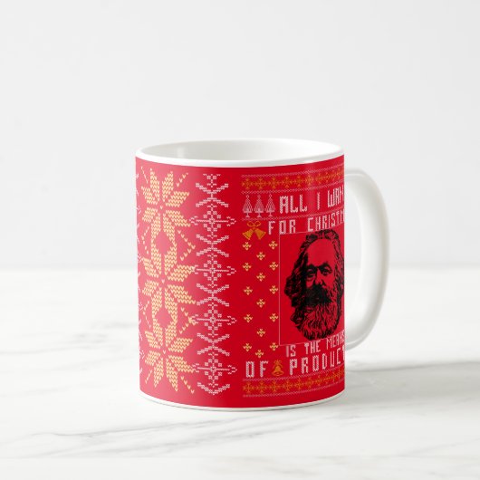Alles, was ich zu Weihnachten Wollte, ist das Prod Kaffeetasse (VorderseiteRechts)