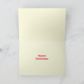 Alles, was ich zu Weihnachten Wollte, ist die Book Karte (Innenseite)