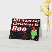 Alles, was ich zu Weihnachten Wollte, ist die Book Karte (Gelbe Blume)