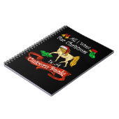 Alles, was ich zu Weihnachten Wollte, ist ein Einh Notizblock (Linke Seite)